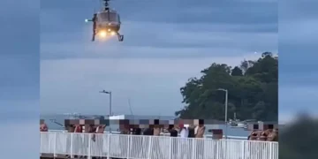 Após denúncias de uso de drogas, PM promove Operação Choque de Ordem em praia de SC