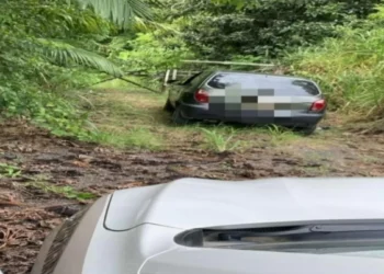 Polícia Militar recupera carro furtado e prende suspeito após cerco na BR-470, em Apiúna