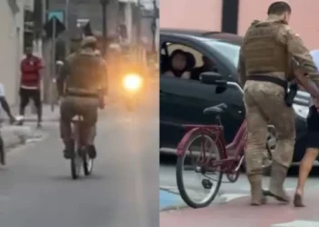 Morador empresta bicicleta e ajuda policial a deter suspeito de furtos em SC
