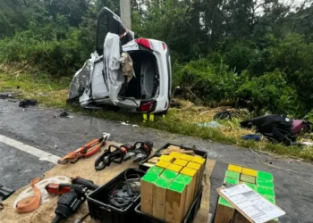 Grave acidente na BR-470, em Apiúna, deixa sete vítimas