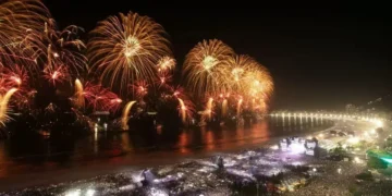Réveillon 2026 em Copacabana: A festa da virada reuniu milhões