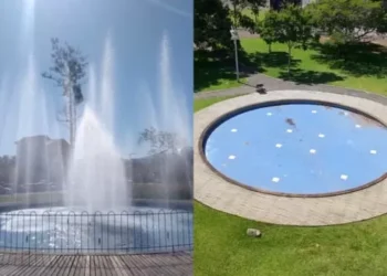 Foi aberta a licitação para a reforma do “chafariz” na praça central de Timbó