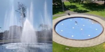 Foi aberta a licitação para a reforma do “chafariz” na praça central de Timbó