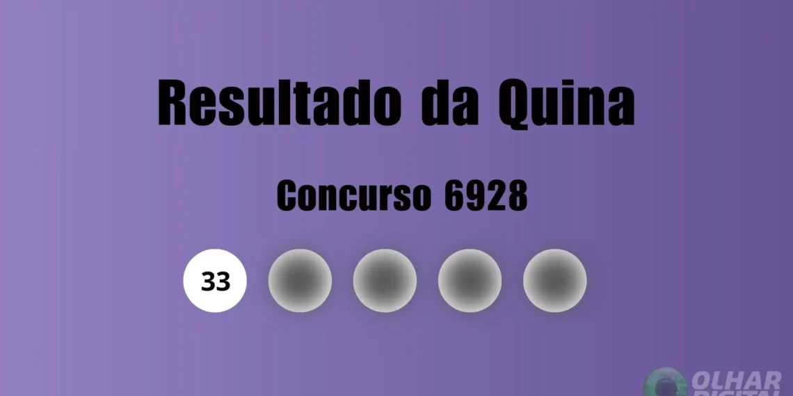 Resultado da Quina de hoje: veja números e ganhadores do concurso 6928 (quinta, 15/01)