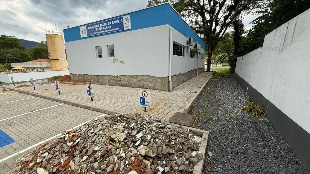 Após vistoria técnica, Prefeitura fecha temporariamente Unidade de Saúde do Dona Clara em Timbó