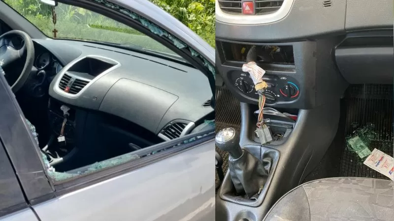 Funcionária do Hospital Beatriz Ramos tem carro arrombado e rádio furtado em estacionamento