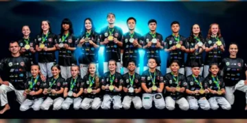 Equipe do CT Moraes & Lopes BJJ/ProTraining de Indaial entra para o Top 10 do continente no Sul-Americano Kids IBJJF 2026
