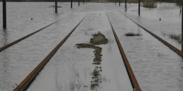 Comboios suspensos na Linha do Sul devido a inundações