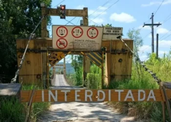 Prefeitura de Indaial anuncia interdição da Ponte Pênsil do Warnow para manutenção