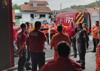 Bombeiros seguem para o 4º dia de buscas por homem desaparecido em Pomerode