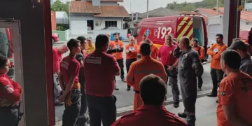 Bombeiros seguem para o 4º dia de buscas por homem desaparecido em Pomerode