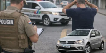 Carro é furtado no Centro de Indaial e proprietário percebe crime pela manhã